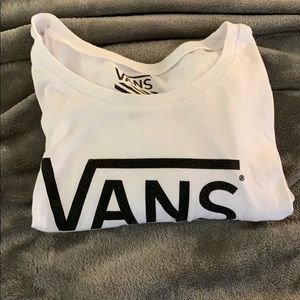 White authentic vans T-shirt